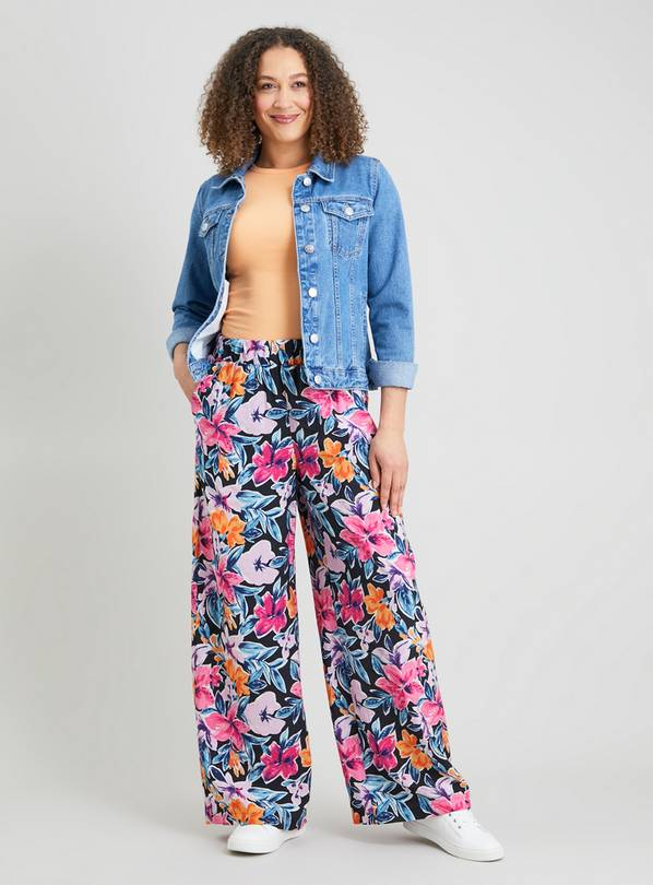 Floral print cheap palazzo pants